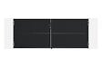 CASANOOV - Casanoov Portail battant acier noir mat 3,5 m NALI H.140  cm + 2 poteaux 10x10 acier CARMO - vignette