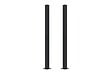 CASANOOV - Casanoov Portail battant acier noir mat 3,5 m NALI H.200  cm + 2 poteaux 10x10 acier CARMO - vignette