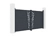 CASANOOV - Casanoov Portail battant aluminium gris CERVINA RUIVO 3 m hauteur 140  cm - vignette