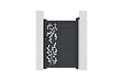 CASANOOV - Casanoov Portail battant 3 m FOLYA H.140  cm + Portillon 1m FOLYA H.140  cm aluminium gris - vignette