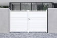 CASANOOV - Casanoov Portail battant 3 m EIGER H.180  cm aluminium blanc - vignette
