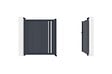 CASANOOV - Casanoov Portail battant 3 m GIONA H.180 aluminium gris - vignette