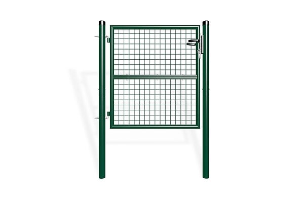 CASANOOV - Casanoov Portail battant grillagé 3 m OLGA H.100  cm + Portillon 1m OLGA H.100  cm Vert - large