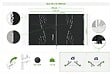 CASANOOV - Casanoov Portail battant acier noir mat 3,5m NALI VELETA H.200 cm + 2 poteaux 10x10 acier CARMO - vignette