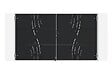 CASANOOV - Casanoov Portail battant acier noir mat 3,5m NALI VELETA H.200 cm + 2 poteaux 10x10 acier CARMO - vignette
