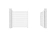 CASANOOV - Casanoov Portail battant 3 m VOGEL H.160 aluminium blanc - vignette