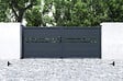 CASANOOV - Casanoov Portail battant 3,5 m CIMONE H.140 aluminium gris - vignette