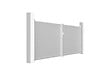 CASANOOV - Casanoov Portail battant 4 m EIGER H.160  cm blanc aluminium - vignette