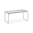 SICAAN - Sicaan Table basse métal style contemporain AMAYA verre noir - vignette