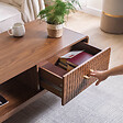 SICAAN - Sicaan Table basse noyer MILO style rétro - vignette