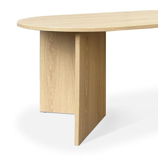 SICAAN - Sicaan Table basse scandinave 100  cm finition chêne SVEN - large