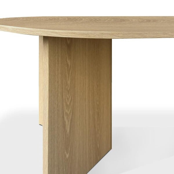 SICAAN - Sicaan Table basse scandinave 100  cm finition chêne SVEN - large
