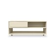 SICAAN - Sicaan Table basse beige 110cm - 1 tiroir - finition mélaminée - FLORA - vignette