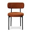 SICAAN - Sicaan Lot de 2 chaises terracotta modernes IRIS velours côtelé - vignette