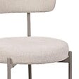SICAAN - Sicaan Lot de 2 chaises Contemporaines GABY en Tissu Chenille Beige - vignette