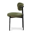 SICAAN - Sicaan Lot de 2 Chaises modernes IRIS velours côtelé kaki - vignette