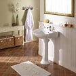 PLANETE BAIN - Lavabo colonne style antique en céramique - vignette