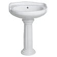 PLANETE BAIN - Lavabo colonne style antique en céramique - vignette