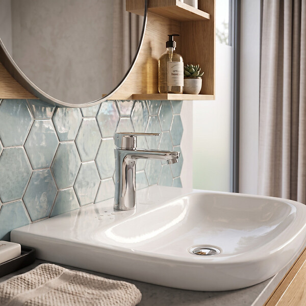 PLANETE BAIN - Mitigeur lavabo chromé H 16.7 cm - Craft - large