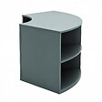 OVIALA - Meuble TV d'angle 120X59 cm vert foncé - Luke - vignette