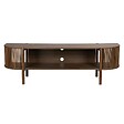 OVIALA - Meuble TV bohème 160 cm effet bois foncé - Marcus - vignette