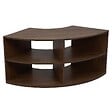 OVIALA - Meuble TV effet bois 120X59 cm style scandinave bois foncé - Luke - vignette