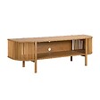OVIALA - Meuble TV bohème 160 cm effet bois clair - Marcus - vignette