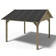 ALTANKA - Pergola de jardin 4.04x4.04m avec panneaux - traité - ALT125 - vignette