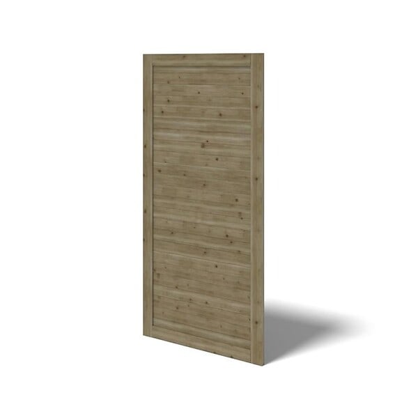 ALTANKA - Pergola de jardin 4.04x4.04m avec panneaux - traité - ALT125 - large