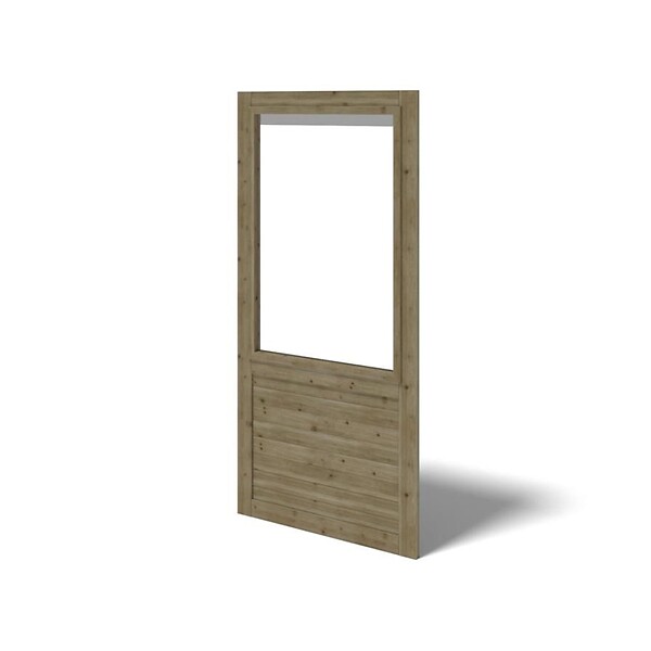 ALTANKA - Pergola de jardin 4.04x4.04m avec panneaux - traité - ALT126 - large