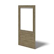 ALTANKA - Panneau pour pergola avec fenêtre 1,01x2,17m - ALT16 - vignette