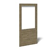 ALTANKA - Panneau pour pergola avec fenêtre 1,01x2,17m - ALT16 - vignette