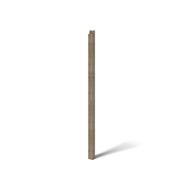 ALTANKA - Pergola de jardin 4.04x4.04m avec panneaux - traité - ALT127 - large