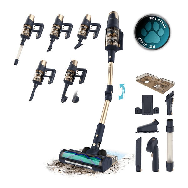 CECOTEC - Conga Rockstar RX70 AquaPet Flex aspirateur-balai 780 W 300 AW - large