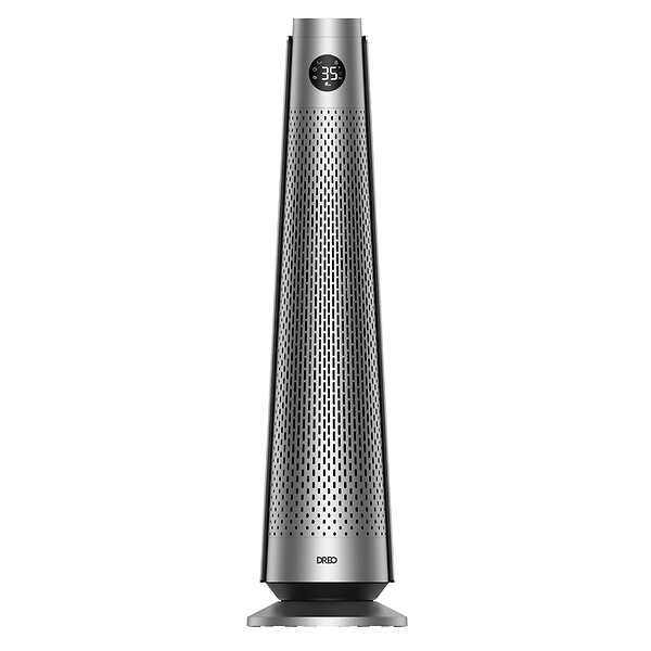 DREO - Chauffage soufflant Heater 718 2000 W - Gris - large