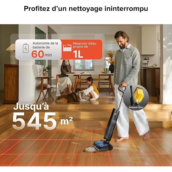 ROBOROCK - Aspirateur laveur F25 ACE Pro JetFoaming - large