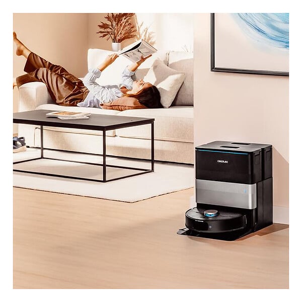CECOTEC - Conga X70 robot aspirateur laveur 15 000 Pa avec station All-in Home - large
