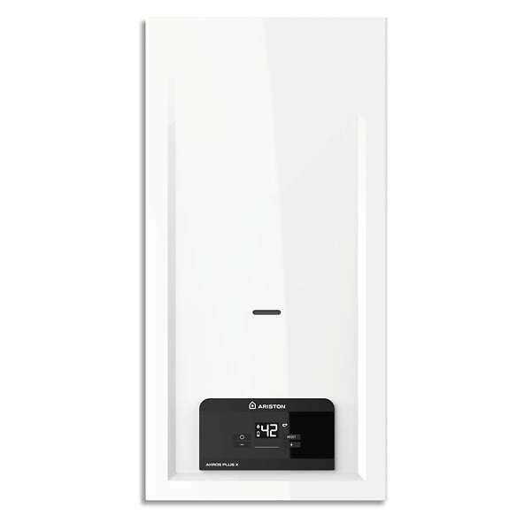 ARISTON - Chauffe Bain Gaz Instantané GPL 14l/min - Gaz Naturel / Gaz de ville - Ariston AKROS PLUS - large