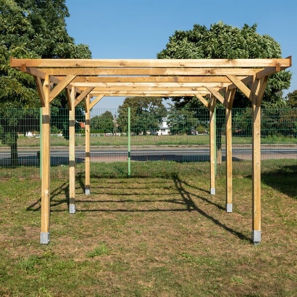 ALTANKA - Carport, abri de voiture  3.04x5.12 m - 15.57 m2 - CAR16 - large