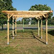 ALTANKA - Carport, abri de voiture  3.04x5.12 m - 15.57 m2 - CAR16 - vignette