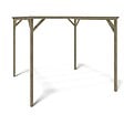 ALTANKA - Carport, abri de voiture  3x3 m - 9 m2 - CAR12 - vignette