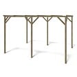 ALTANKA - Carport, abri de voiture  3x4 m - 12 m2 - CAR13 - vignette