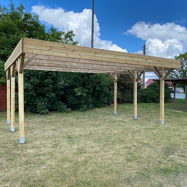 ALTANKA - Carport, abri de voiture  6.06x5.03 m - 30.48 m2 - CAR5 - large