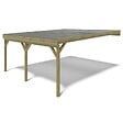 ALTANKA - Carport, abri de voiture  5.8x5.06 m - 29 m2 - couverture PVC  - CAR23PVCTR - vignette