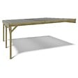 ALTANKA - Carport, abri de voiture  5.8x5.06 m - 29 m2 - couverture PVC  - CAR23PVCTR - vignette
