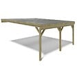 ALTANKA - Carport, abri de voiture  5.8x5.06 m - 29 m2 - couverture PVC  - CAR23PVCTR - vignette