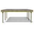 ALTANKA - Carport, abri de voiture  6.06x5.03 m - 30 m2 - couverture PVC  - CAR5PVCTR - vignette