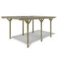 ALTANKA - Carport, abri de voiture  3.04x5.12 m - 15.57 m2 - couverture PVC  - CAR16PVCTR - vignette