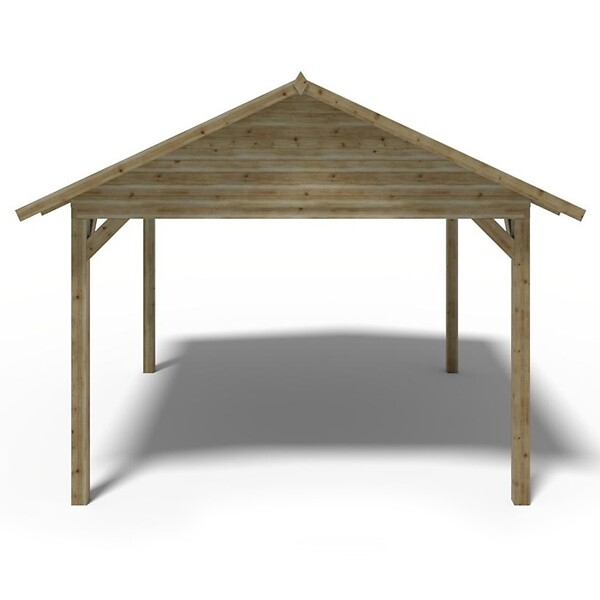 ALTANKA - carport  4,04x4,17 m - traité - large