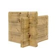 ALTANKA - Abri de jardin en bois - 12m2 - 4x3m - Traité - Ep. 40mm - Couleur: vert - DOM717 - vignette